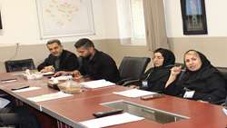نشست کمیته منابع انسانی بیمارستان اعصاب و روان استاد محرری با تأکید بر شفافیت در نظم اداری