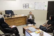 نشست مدیر بیمارستان استاد محرری با کارشناسان واحد بهبود کیفیت بیمارستان