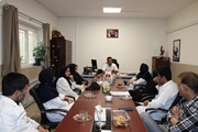 نشست تعاملی مدیر بیمارستان اعصاب و روان استاد محرری با مسئولین بخش های پرستاری این مرکز