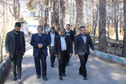 بازدید هیئت‌رئیسه دانشکده کشاورزی شیراز از بیمارستان اعصاب و روان استاد محرری با هدف توسعه فضاهای گلخانه و کشاورزی