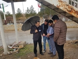 بازدید مشترک مدیر بیمارستان اعصاب و روان استاد محرری و نماینده ایمنی سازمان راهداری برای افزایش ایمنی جاده‌ای