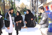 گرامیداشت ولادت حضرت علی (ع) و روز پدر با برپایی موکب فرهنگی در بیمارستان اعصاب و روان استاد محرری