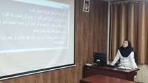 برگزاری دوره آموزشی «تریاژ در بحران» ویژه کادر درمان بیمارستان اعصاب و روان  استاد محرری