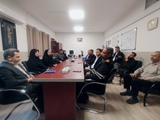 نشست مدیر بیمارستان اعصاب و روان استاد محرری با کارکنان واحد حفاظت فیزیکی این مجموعه 