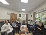 نشست مدیر بیمارستان اعصاب و روان استاد محرری و پزشکان بیمارستان با محوریت پیشگیری و مدیریت خودکشی 